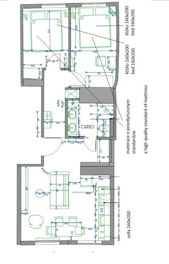 Family Luxury Nature Apartment, 1-6, 2 Sypialnie I Salon, 100M Bazylika Gdansk Exterior foto